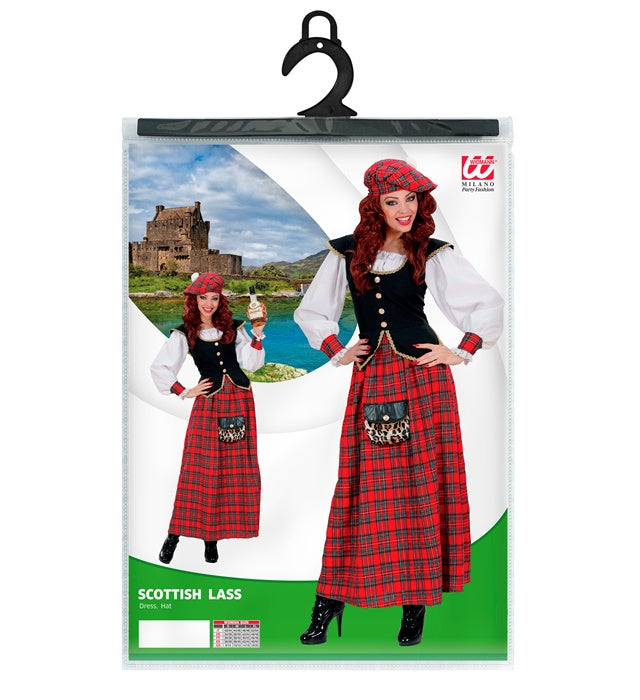 Scottish Lass  Dress, Hat 