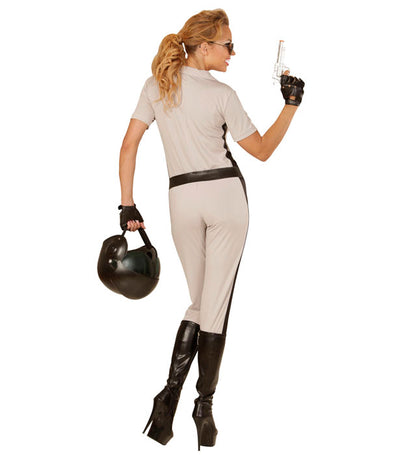 California Highway Patrol Officer  Overalls, Belt, Fingerless Gloves 