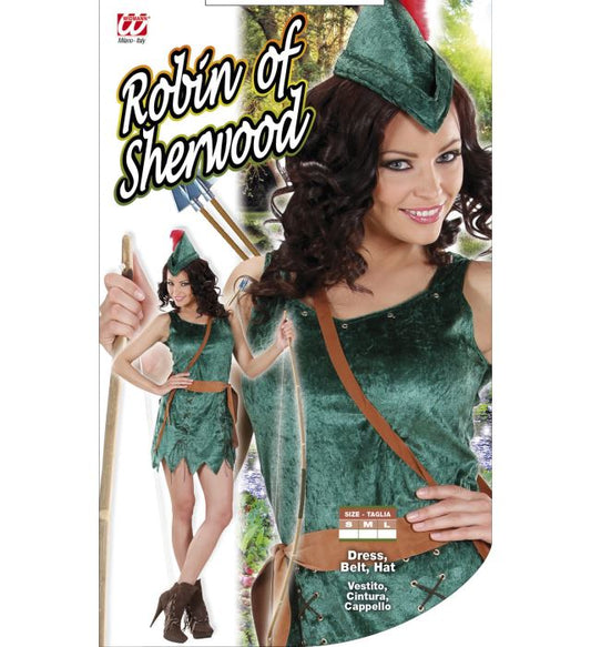 Robin Of Sherwood Girl  Dress, Belt, Hat 