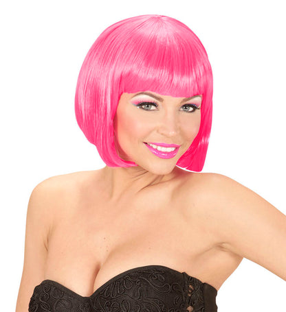Neon Pink Valentina Wig In Box