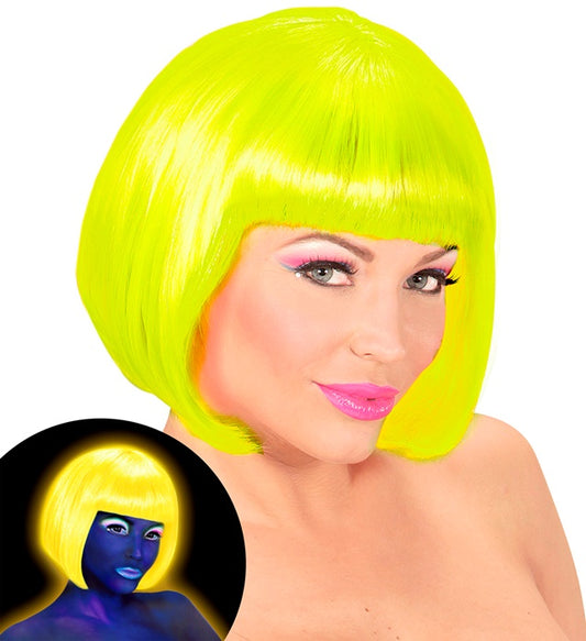 Neon Yellow Valentina Wig In Box