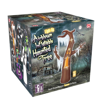 Light-Up Airblown Inflatable Haunted Tree 244 Cm