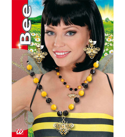 Bee Necklace & Earrings Set