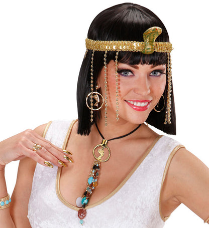 Cleopatra Necklace & Earrings Set
