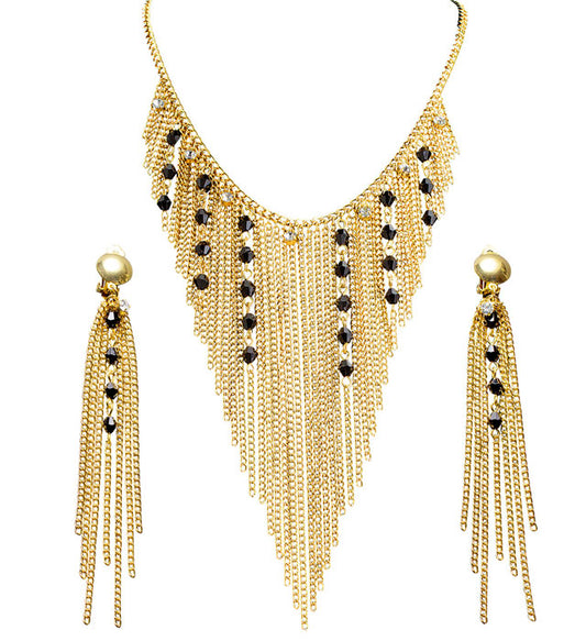 Nefertiti Necklace & Earrings Set