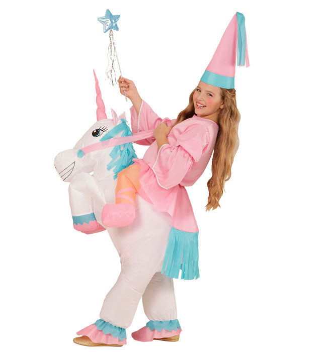 Unicorn  Airblown Inflatable Costume, Hat  
