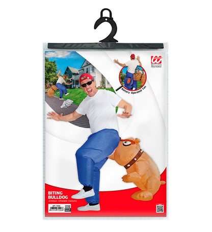 Biting Bulldog  Airblown Inflatable Costume  