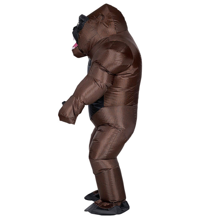 Gorilla  Airblown Inflatable Oversized Costume With Mask  