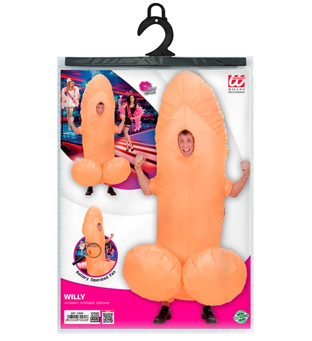 Willy  Airblown Inflatable Costume 
