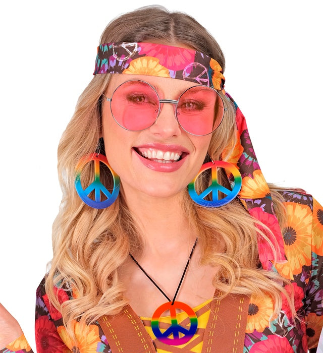 Rainbow Hippie Necklace