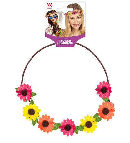 Multicolor Flower Headband