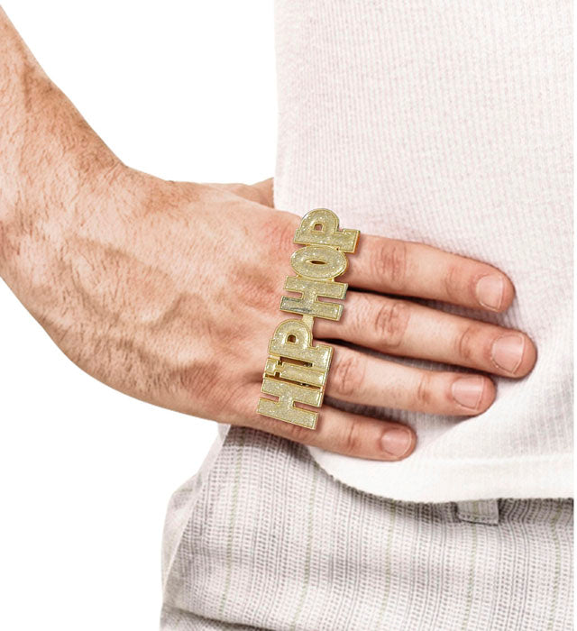 Gold Hip Hop Ring