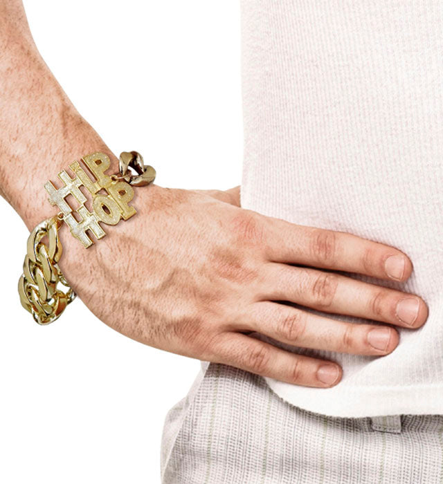 Gold Hip Hop Bracelet