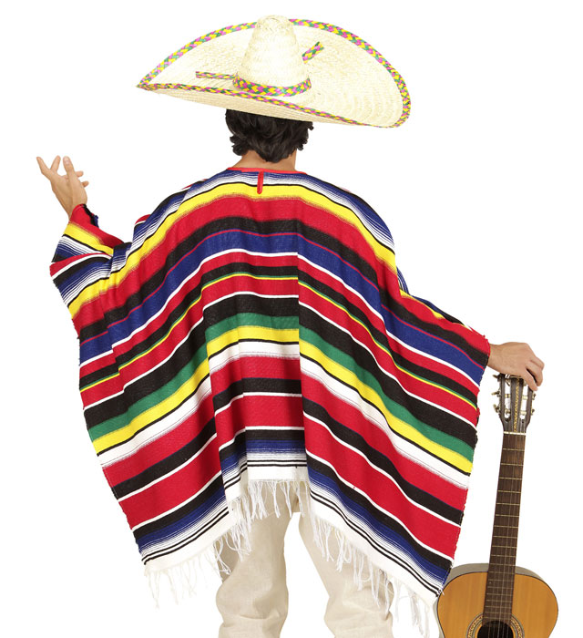 Authentic Mexican Poncho