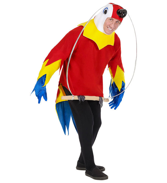 Parrot On A Perch  Costume, Mask 