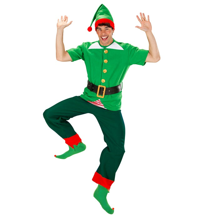 Santa'S Little Helper Elf  Shirt, Belt, Hat 