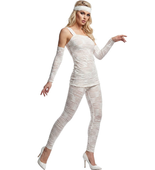 Mummy Girl  Tank Top, Leggings, Fingerless Gloves 