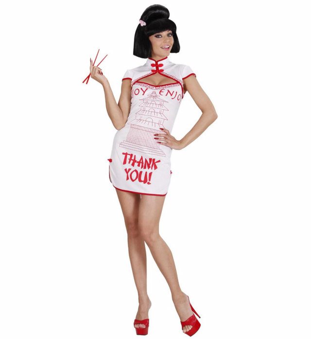 Chinese Take Away 2 Colors Ass.  Dress 