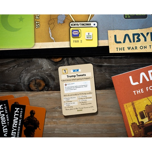 Labyrinth the Forever War Board Game Expansion