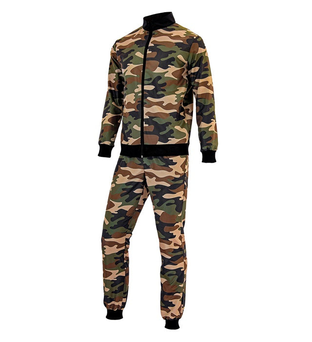 Camouflage Party Fashion Tracksuit  Jacket, Pants 