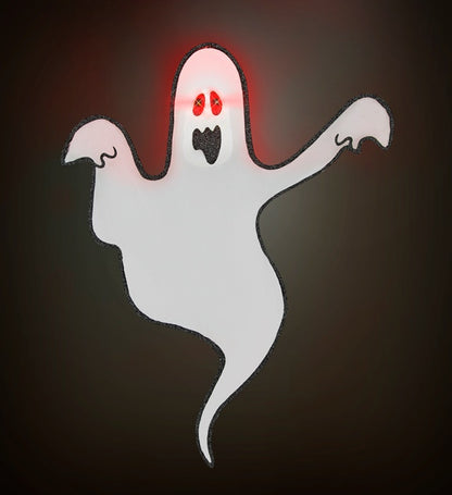  Ghost With Blinking Led Light Eyes 48X60 Cm