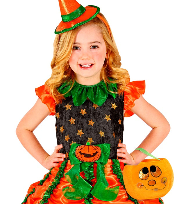 Trick Or Treat Pumpkin Handbag 20X14 Cm