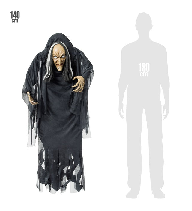 Hunchback Witch 140 Cm