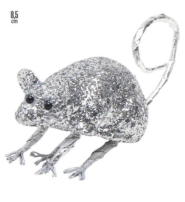Silver  Mouse 8,5 Cm