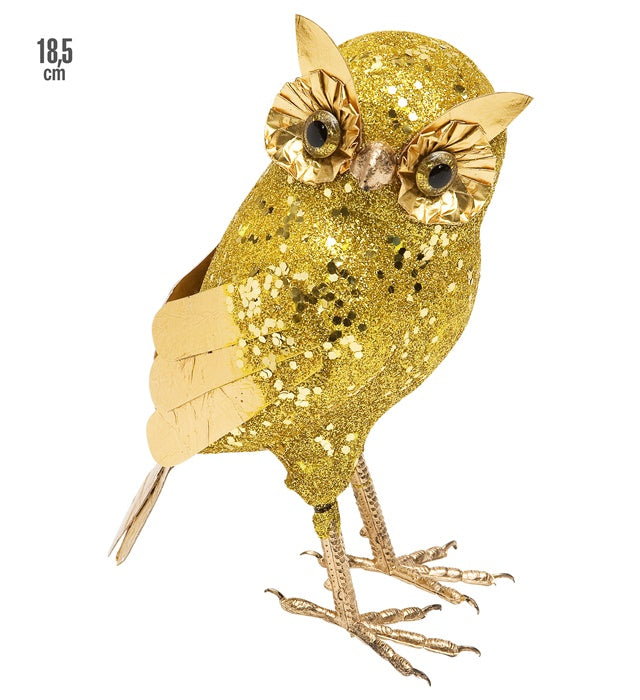 Gold  Owl 18,5 Cm