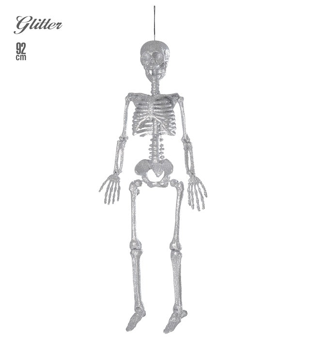 Silver  Skeleton 92 Cm