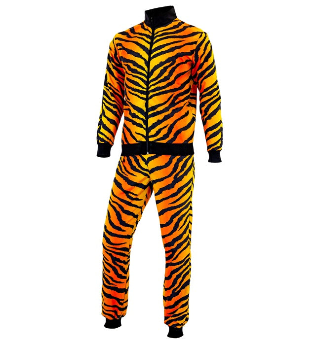 Tiger Animalier Party Fashion Tracksuit  Jacket, Pants 