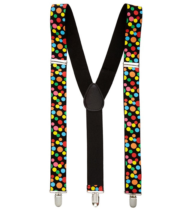 Multicolor Dots Braces