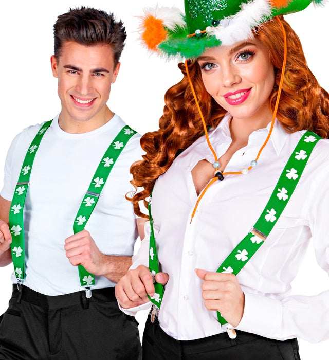 St. Patrick'S Day Shamrock Braces