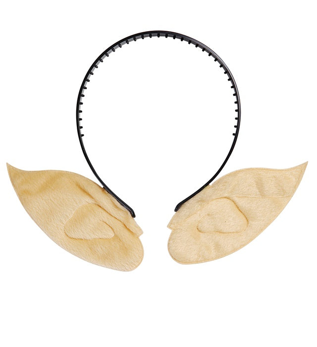 Skin Color Pointed Ears Headbandfor Witch, Elf, Alien, Etc.