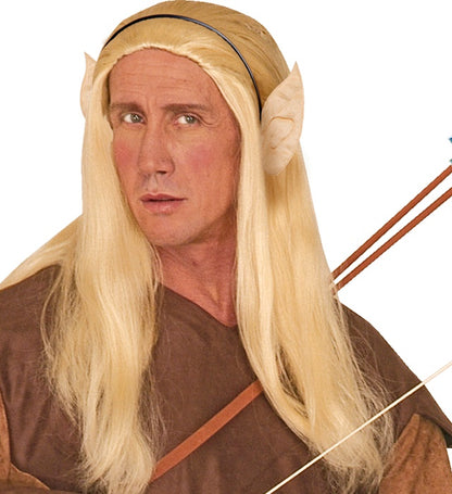 Skin Color Pointed Ears Headbandfor Witch, Elf, Alien, Etc.