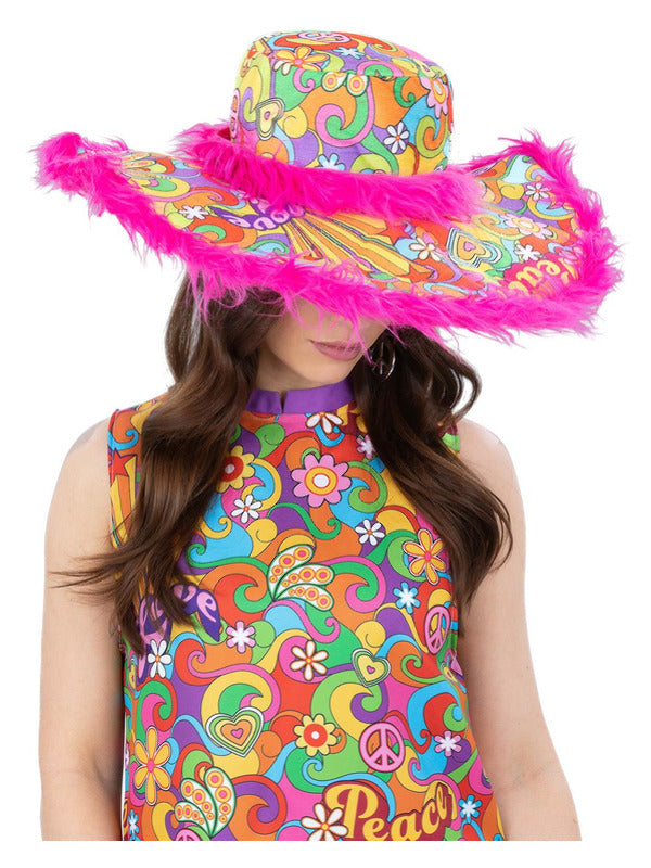 Summer of Love Hippie Sun Hat 1