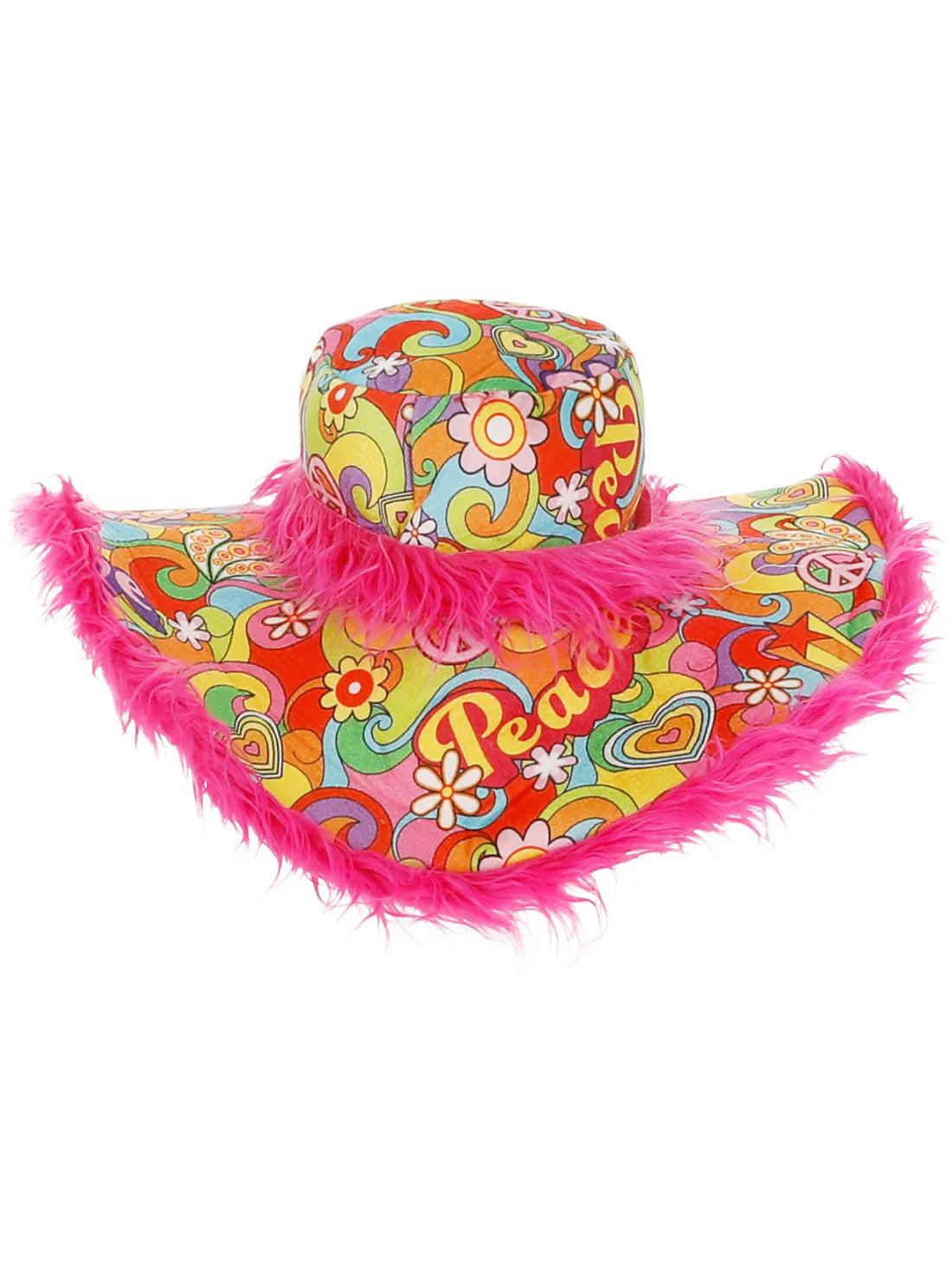 Summer of Love Hippie Sun Hat 2