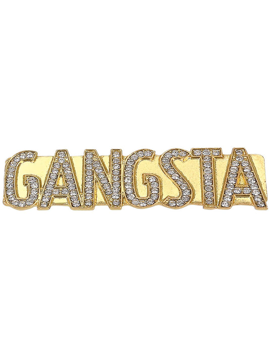 90s Gangsta Ring Plastic Hip Hop Bling Jewellery 2
