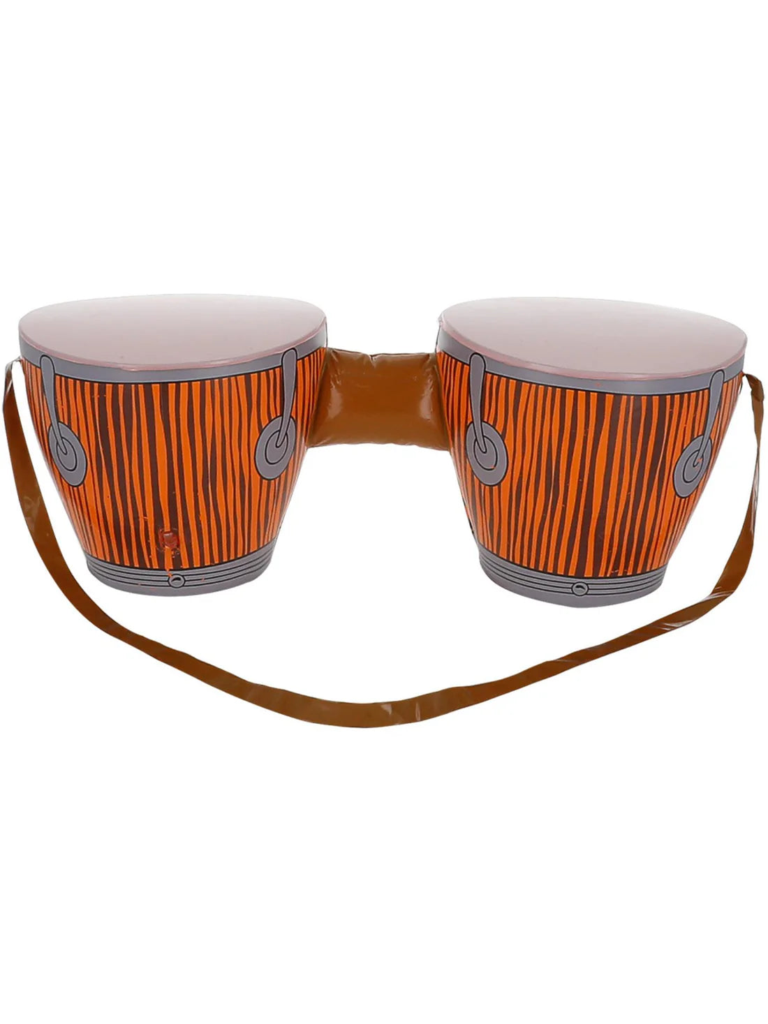 Inflatable Hippie Bongo Drums with Strap 27x25x62cm 2