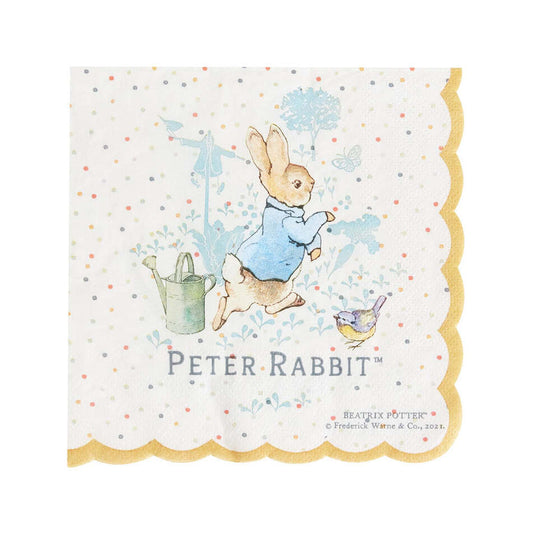 Peter Rabbit Classic Tableware Party Napkins 16 off 33 by 33cm 1