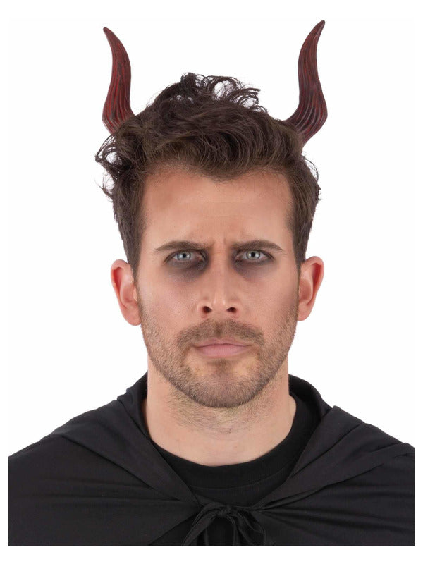 Small Moveable Devil Horn Headband 1