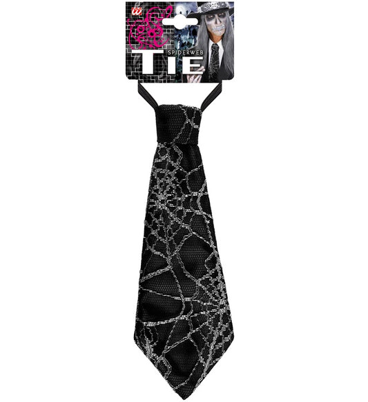 Spiderweb Necktie 27 Cm