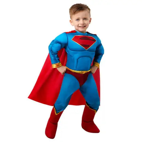 Superman Toddler Costume Muscle Padded 1