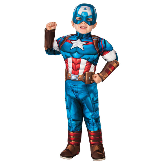 Captain America Muscle Costume for Toddlers 1