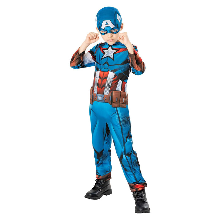 Captain America Costume Kids Green Collection 1