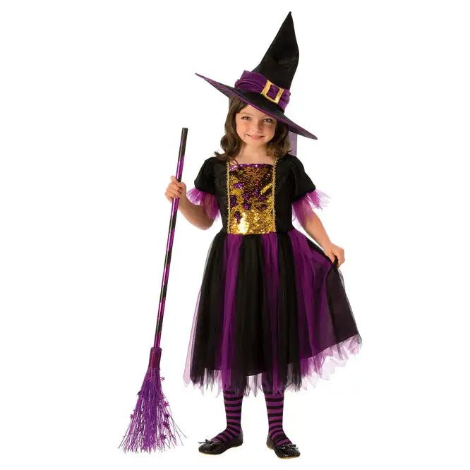 Colour Magic Witch Costume for Kids 1