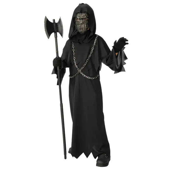 Horror Robe Costume with Chains Kids Nazgul 1