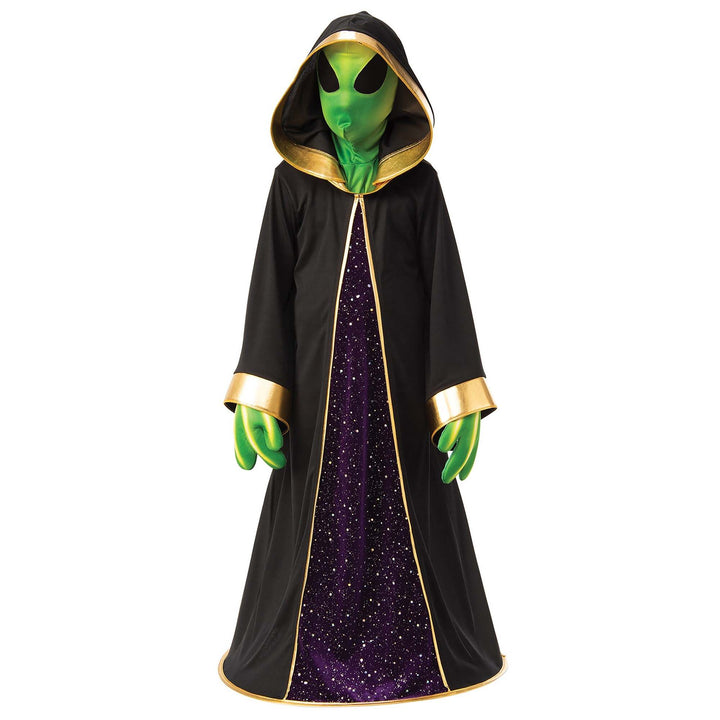 Alien Costume Kids Robe Mask Gloves 1