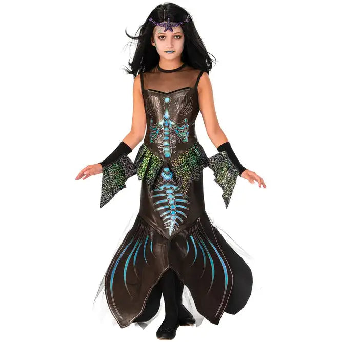 Zombie Mermaid Costume for Kids 1