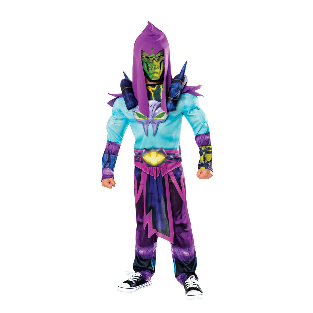 Skeletor Costume for Kids Masters of the Universe Deluxe 1